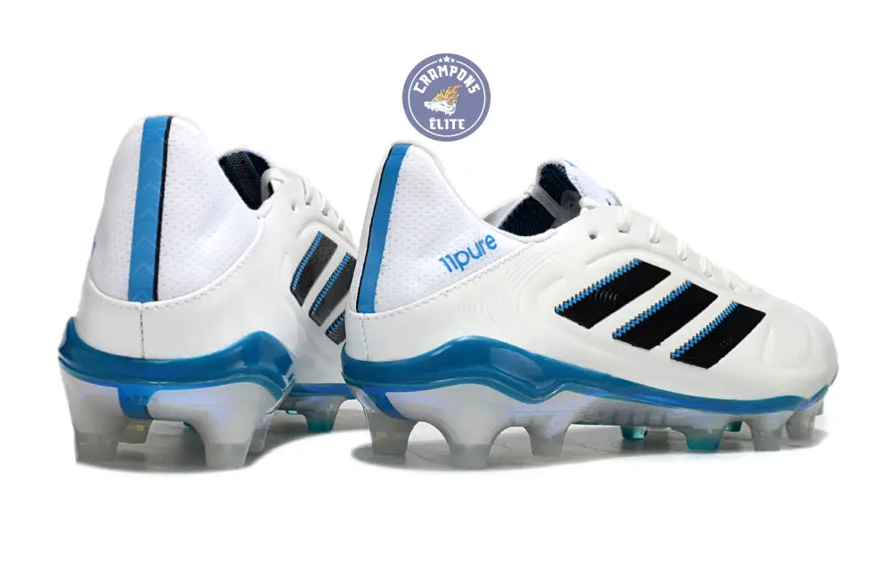 Copa 11Pure FG - Blanc/Noir/Bleu ÉDITION LIMITÉE