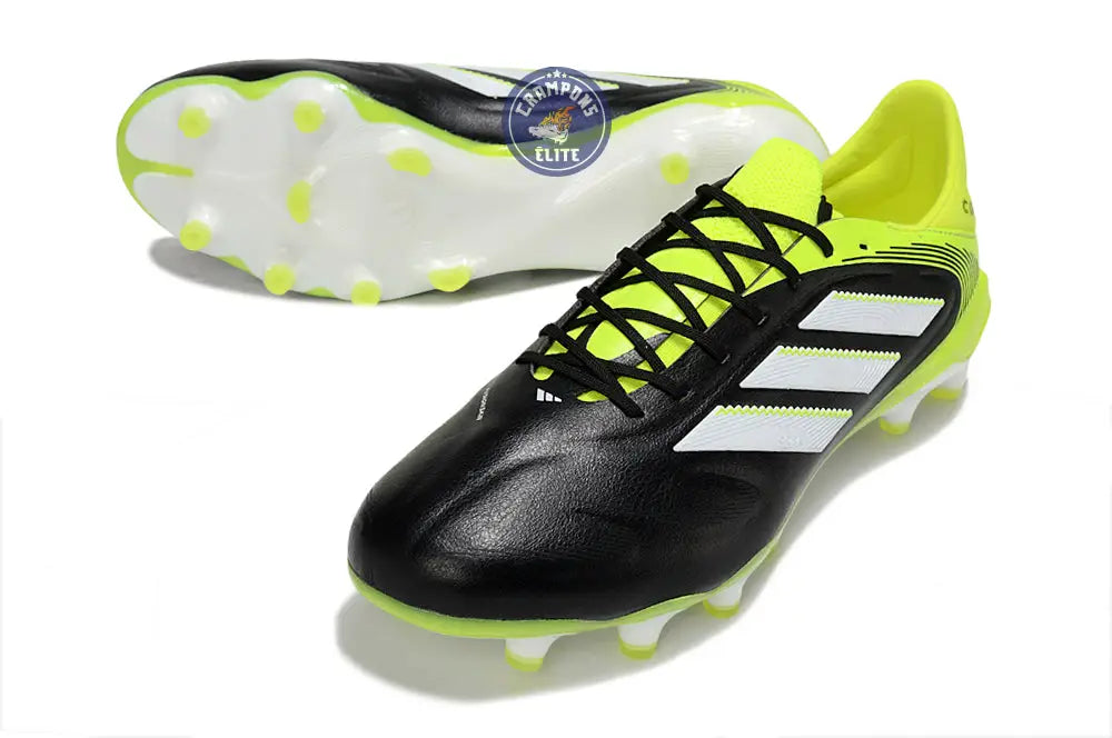 Image of Copa Pure 3 Elite FG - Noir/Jaune Fluo/Blanc