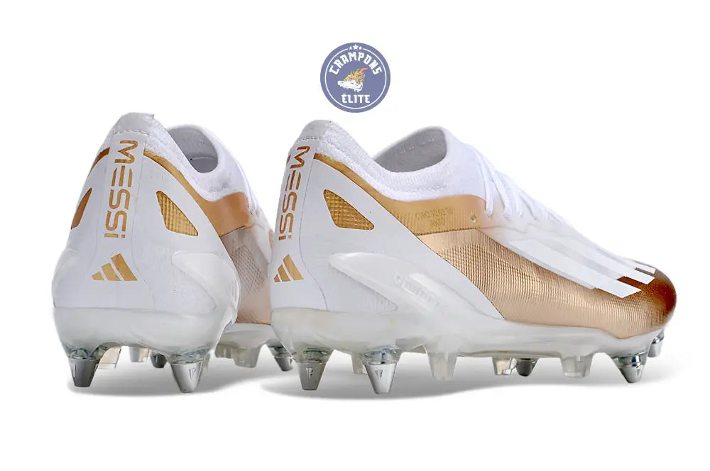 Crazyfast Messi.1 SG - Blanc/Cuivre Métallique