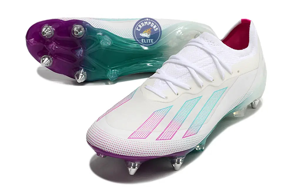 Crazyfast SG - Blanc/Bleu/Rose