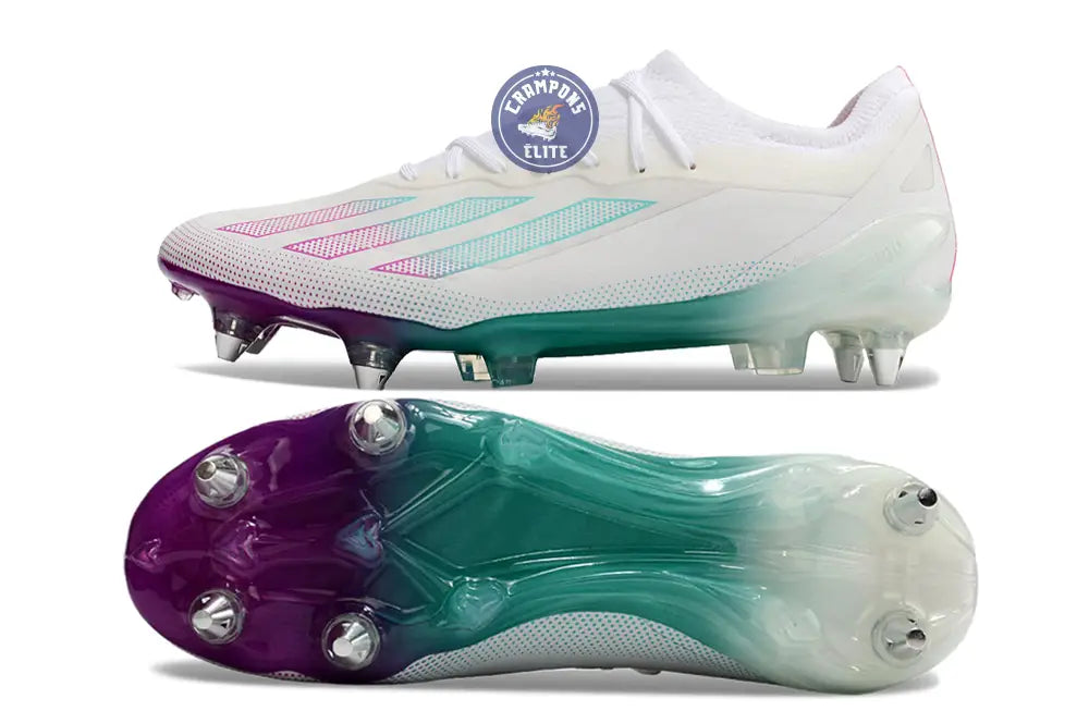 Image of Crazyfast SG - Blanc/Bleu/Rose