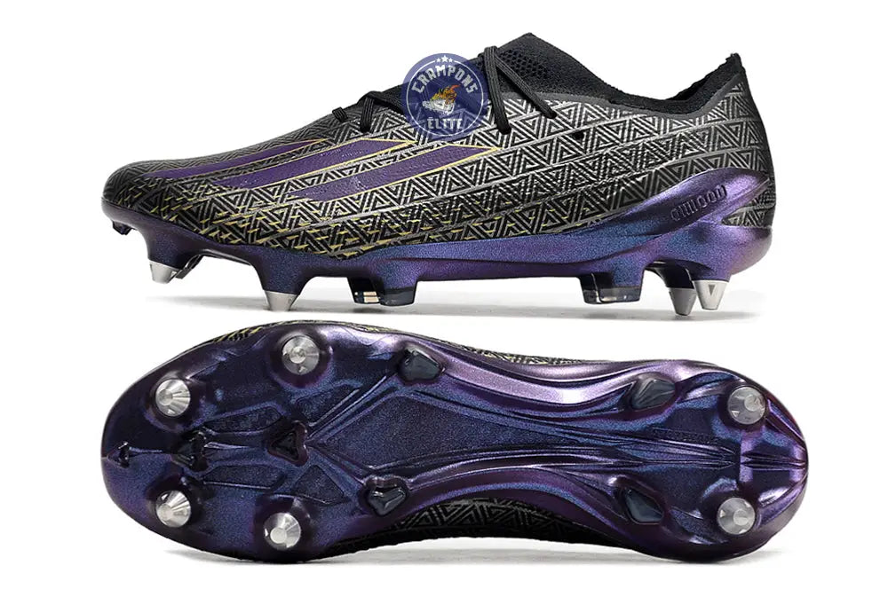 Image of Crazyfast SG - Noir/Violet/Doré