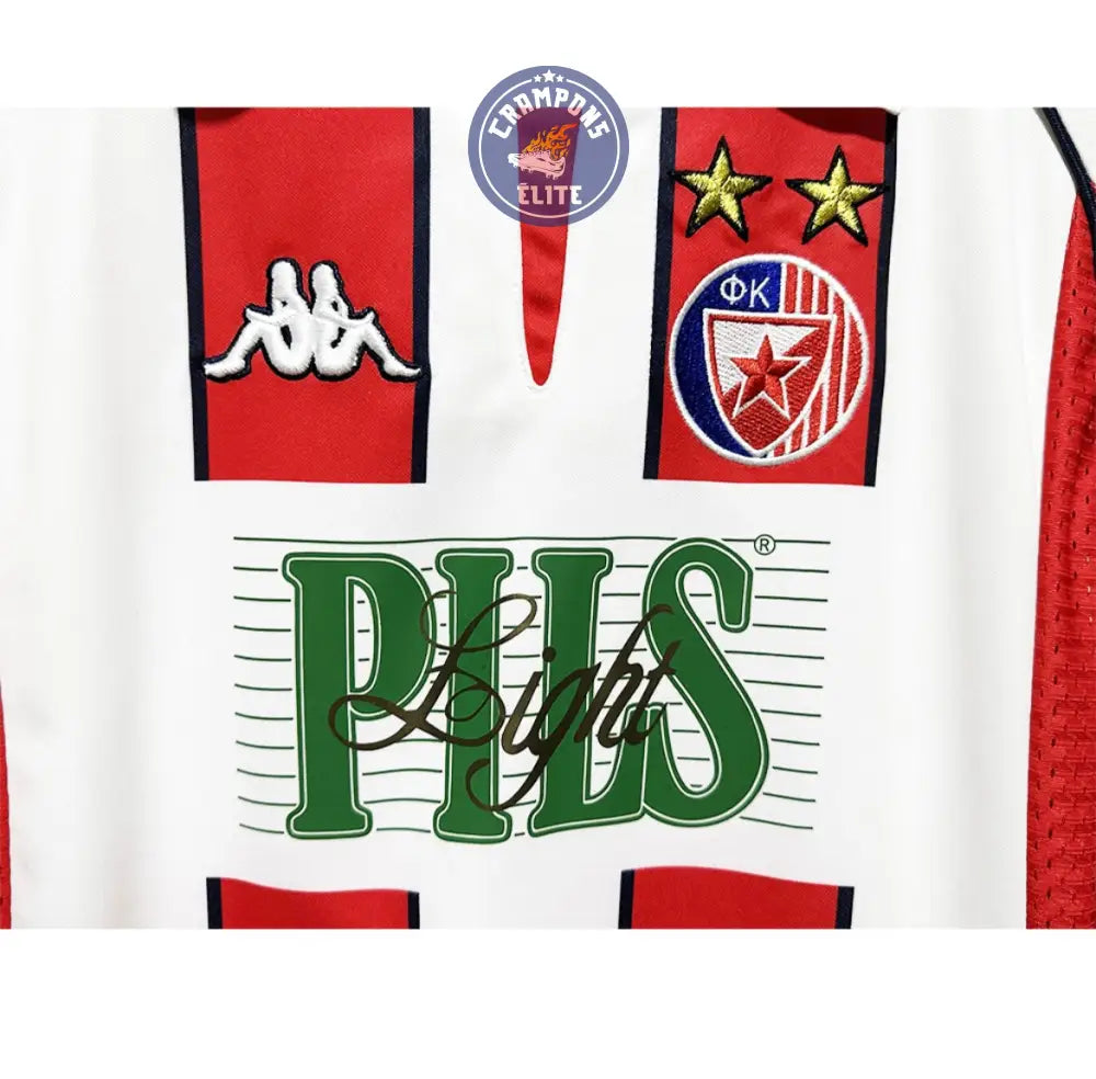 Image of Étoile rouge de Belgrade 1999/00 Domicile à manches longues