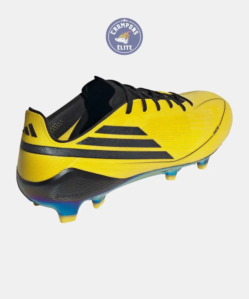 F50 ELITE ADIZERO 2010 FG REMAKE - JAUNE/NOIR ÉDITION LIMITÉE