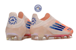 Image of F50 Elite Laceless FG - Beige/Orange/Bleu