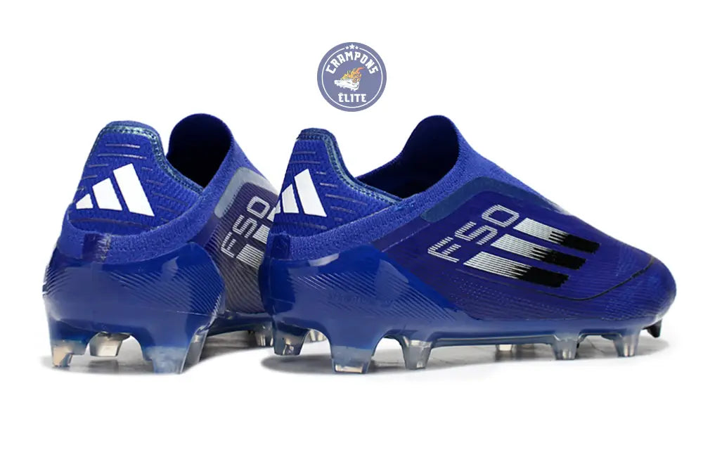 F50 Elite Laceless FG - Bleu/Noir
