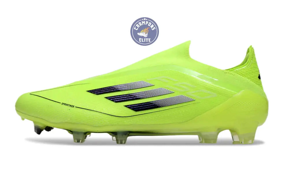F50 Elite Laceless FG Concept Jaune Fluo