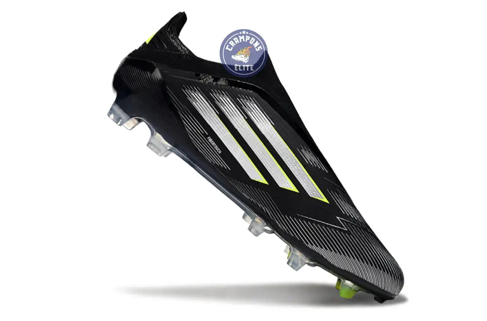 Image of F50 Elite Laceless FG - Noir/Vert/Gris