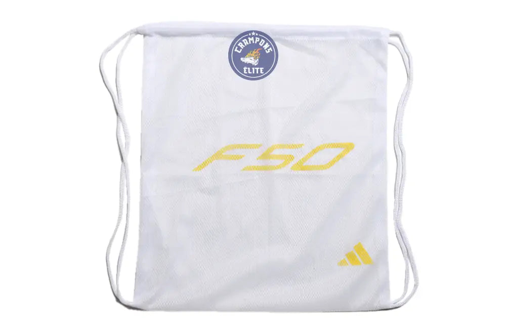Image of F50 Elite Laceless FG Pure Victory - Blanc/Lucid Red/Jaune