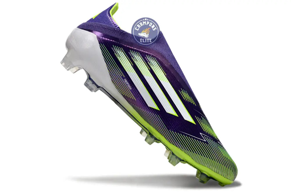 Image of F50 Elite Laceless FG - Violet/Vert/Blanc