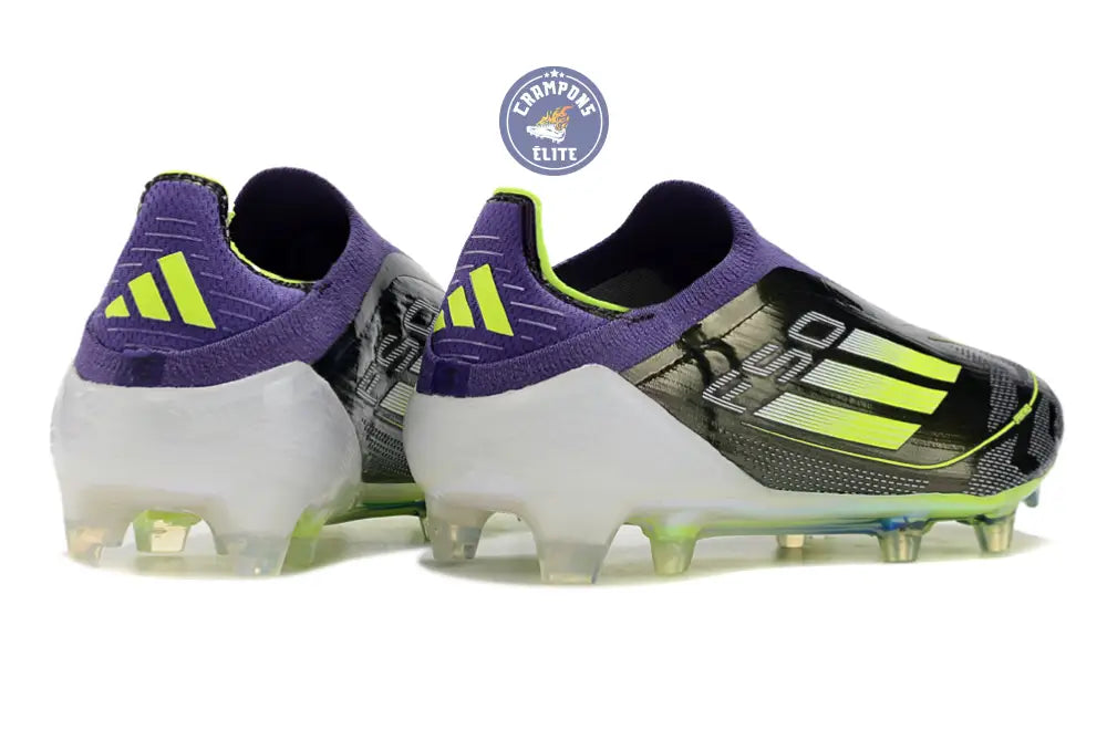 F50 Elite Laceless FG Reborn - Violet/Blanc/Lucid Lemon ÉDITION LIMITÉE