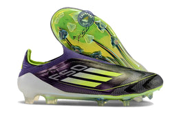 Image of F50 Elite Laceless FG Reborn - Violet/Blanc/Lucid Lemon ÉDITION LIMITÉE