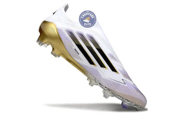 Image of F50 Elite Laceless FG Road to Glory - Blanc/Noir/Doré