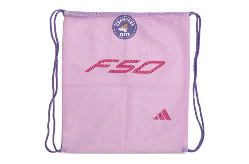 F50 Elite Laceless FG - Rose/Noir/Blanc