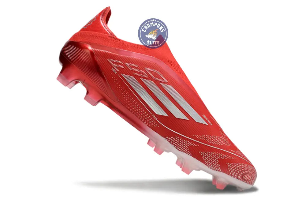 F50 Elite Laceless FG Soccer.com 40th Anniversary Pack Rouge/Argent