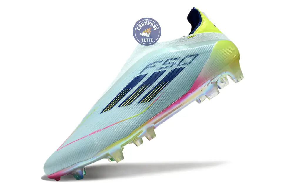 Image of F50 Elite Laceless FG Stellar Icon - Almost Blue/Bleu/Jaune
