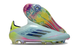 Image of F50 Elite Laceless FG Stellar Icon - Almost Blue/Bleu/Jaune