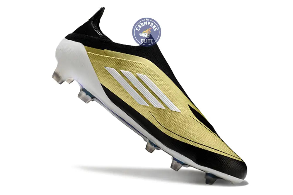 Image of F50 Elite Laceless FG Triunfo Dorado - Doré/Blanc/Noir
