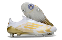 Image of F50 Elite Laceless SG - Blanc/Doré