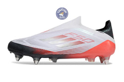 Image of F50 Elite Laceless SG - Blanc/Rouge/Noir