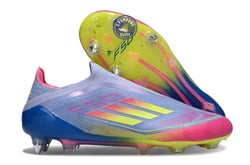 Image of F50 Elite Laceless SG Celestial Victory - Blue Fusion/Vert/Rose