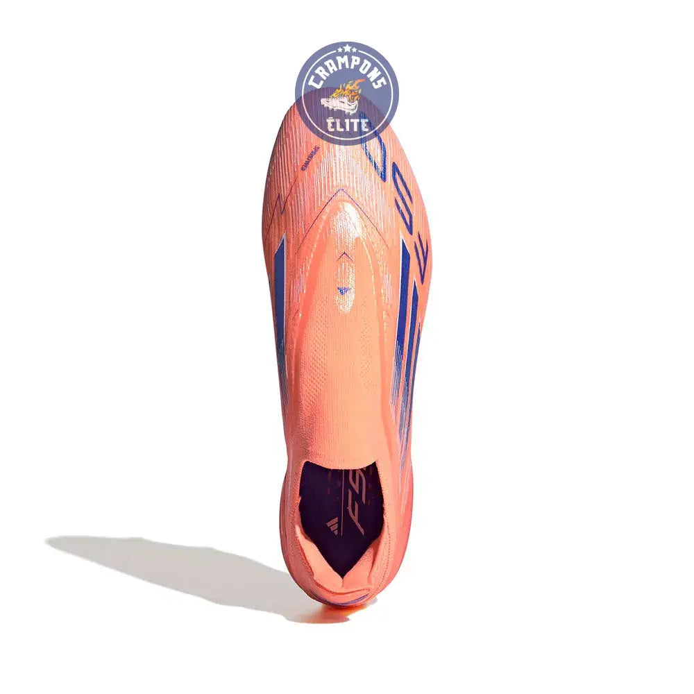 Image of F50 Elite Laceless SG Coral Blaze - Orange/Bleu SG