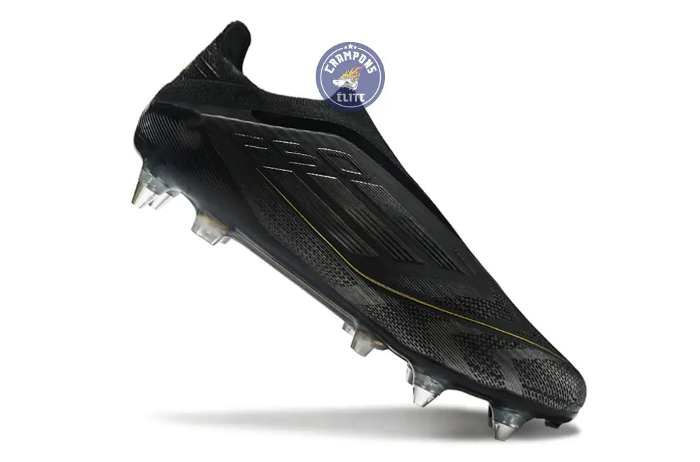 F50 Elite Laceless SG Dark Spark - Noir/Argenté/Doré