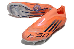 Image of F50 Elite Laceless SG - Orange/Noir