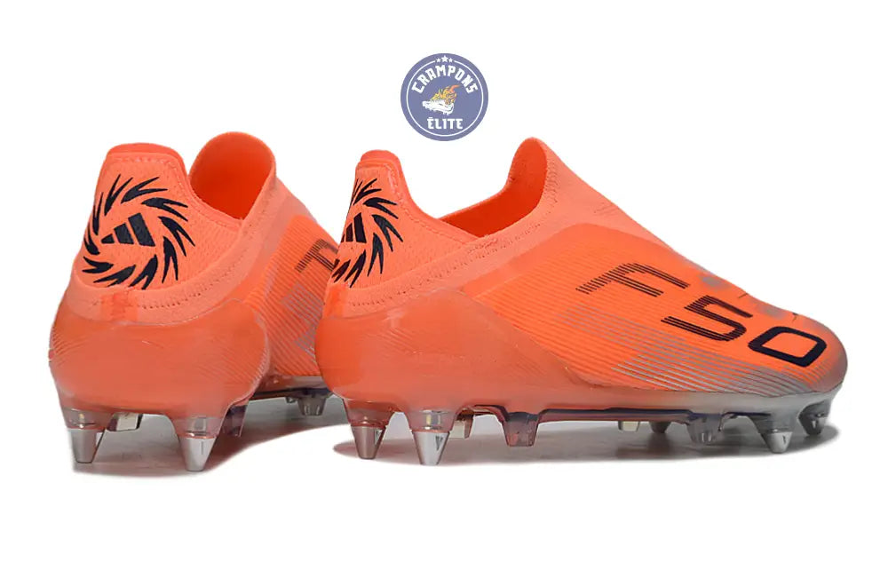 Image of F50 Elite Laceless SG - Orange/Noir/Gris