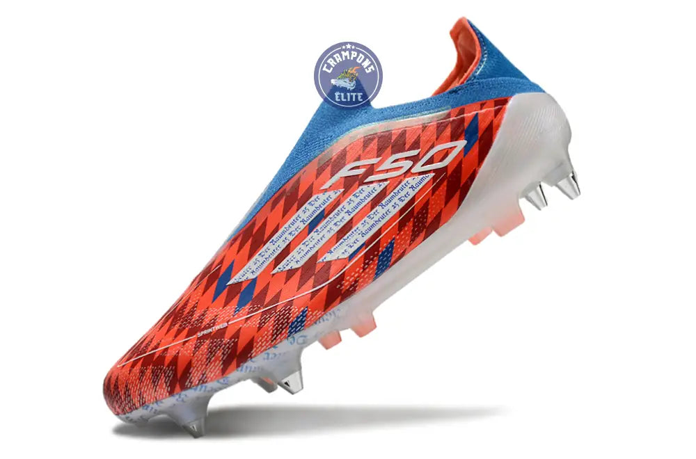 F50 Elite Laceless SG Thomas Müller Raumdeuter - Rouge/Blanc/Bleu ÉDITION LIMITÉE