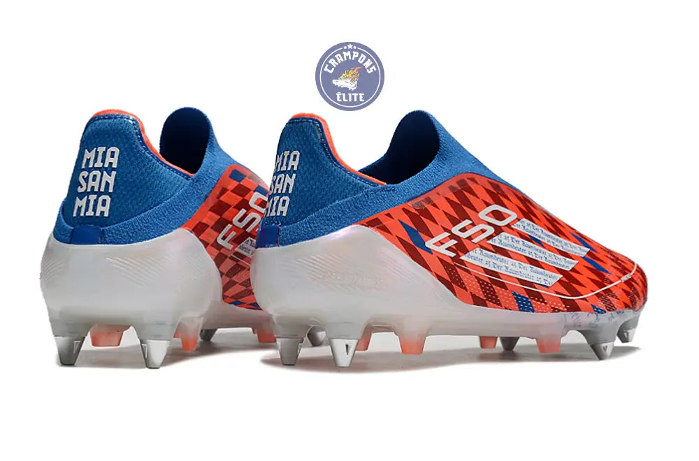 F50 Elite Laceless SG Thomas Müller Raumdeuter - Rouge/Blanc/Bleu ÉDITION LIMITÉE