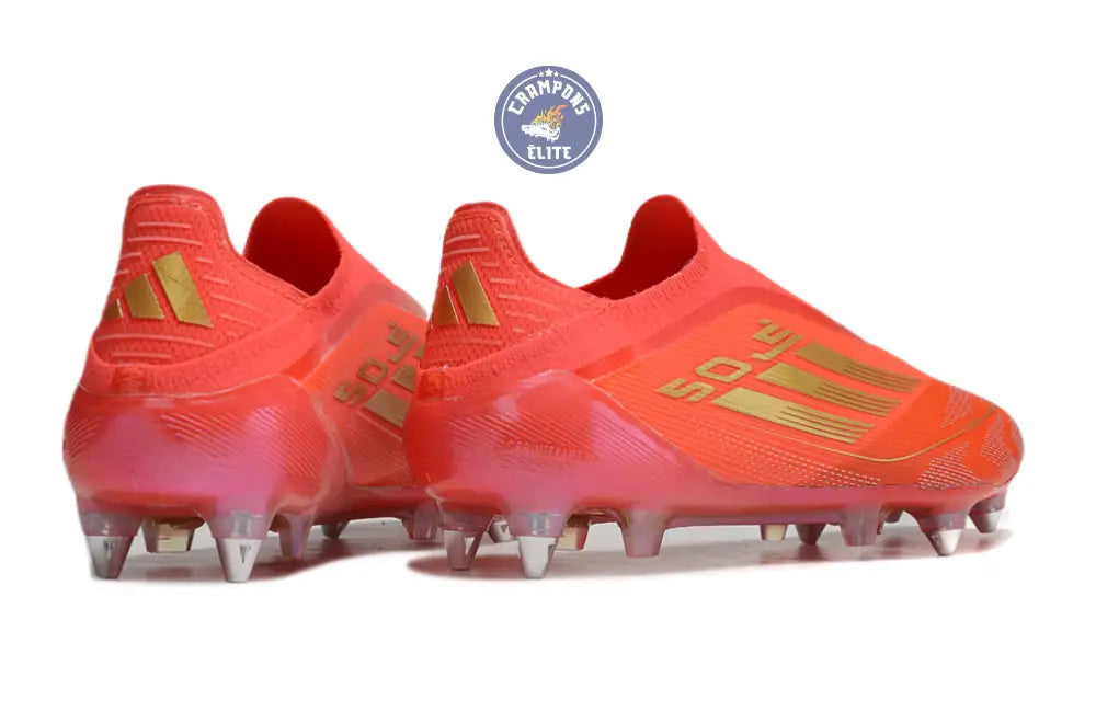 F50 Elite Laceless SG Two Horizons - Rouge/Doré/Rouge ÉDITION LIMITÉE