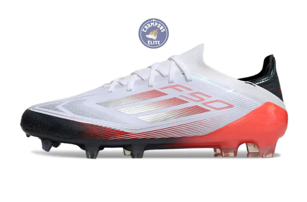 Image of F50 Elite Lacets FG - Blanc/Rouge/Noir