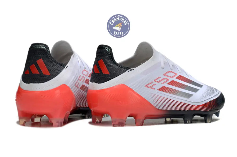 Image of F50 Elite Lacets FG - Blanc/Rouge/Noir