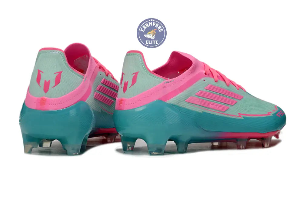 Image of F50 Elite Lacets FG - Bleu Turquoise/Bleu/Rose