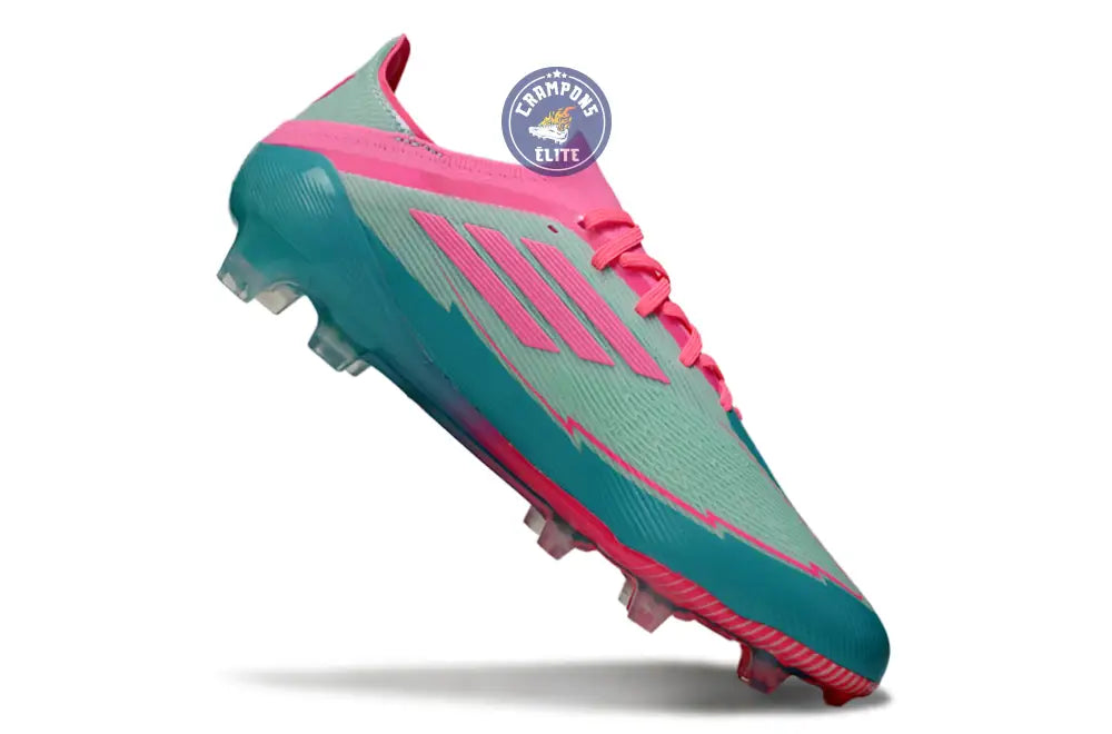 Image of F50 Elite Lacets FG - Bleu Turquoise/Bleu/Rose