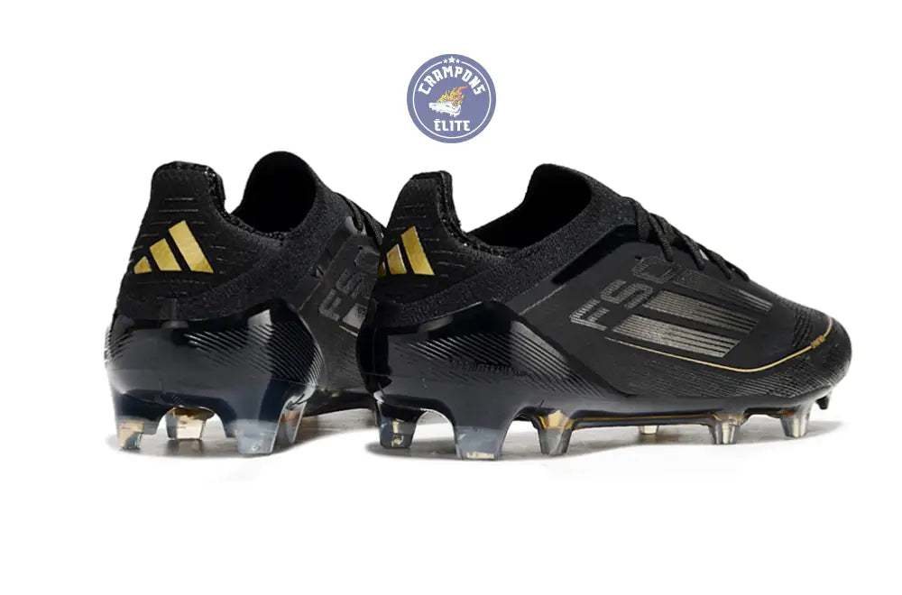 Image of F50 Elite Lacets FG Dark Spark - Noir/Argenté/Doré