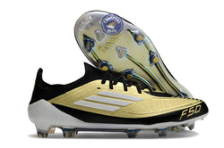 Image of F50 Elite Lacets FG - Doré/Blanc/Noir
