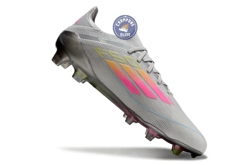 F50 Elite Lacets FG - Gris/Noir/Multicolor