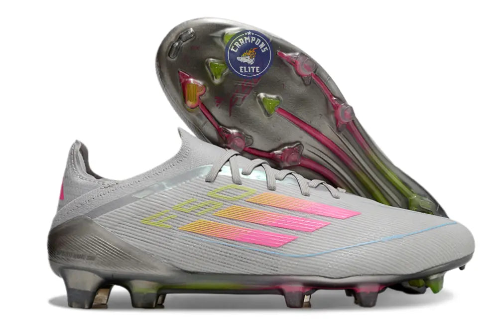 Image of F50 Elite Lacets FG - Gris/Noir/Multicolor