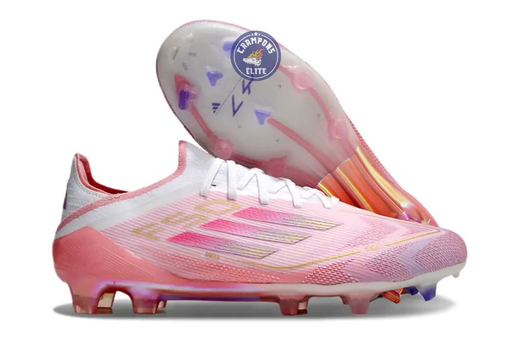 Image of F50 Elite Lacets FG Lamine Yamal 304 - Rose clair/Purple Glow/Lite Pink ÉDITION LIMITÉE