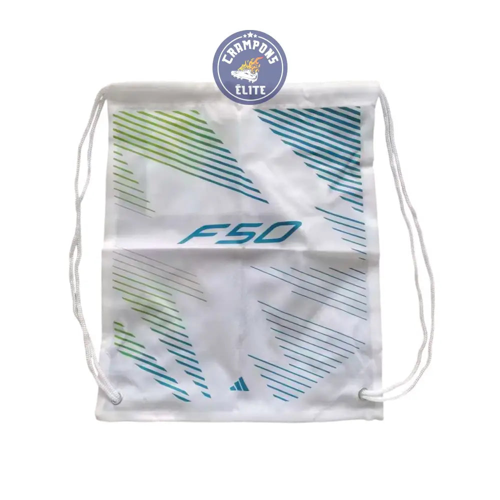 F50 Elite Lacets FG Polar Victory - Blanc/Argenté/Bleu