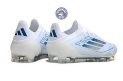 Image of F50 Elite Lacets FG Polar Victory - Blanc/Argenté/Bleu