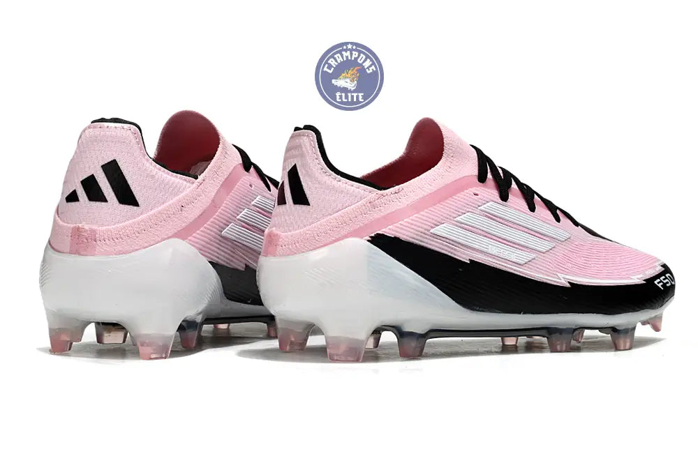 Image of F50 Elite Lacets FG - Rose/Blanc/Noir