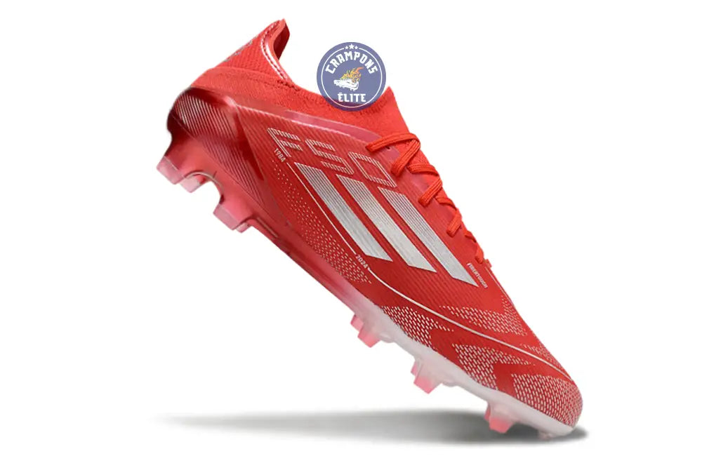 Image of F50 Elite Lacets FG - Rouge/Blanc