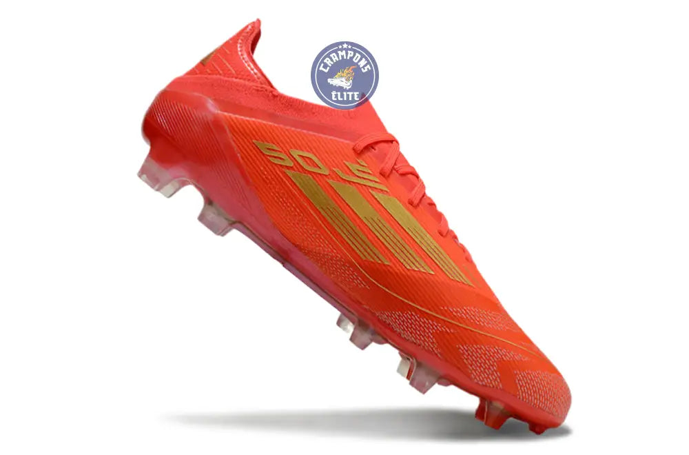 Image of F50 Elite Lacets FG Two Horizons - Rouge/Doré/Rouge ÉDITION LIMITÉE