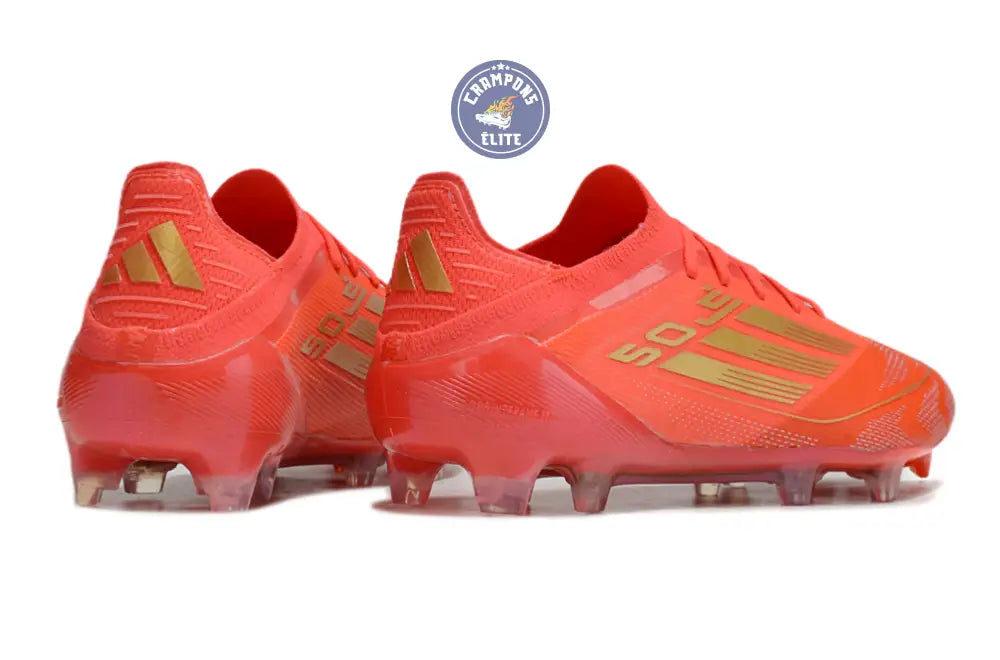F50 Elite Lacets FG Two Horizons - Rouge/Doré/Rouge ÉDITION LIMITÉE