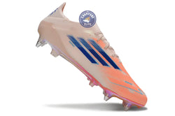Image of F50 Elite Lacets SG - Beige/Orange/Bleu