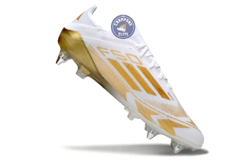 F50 Elite Lacets SG - Blanc/Doré