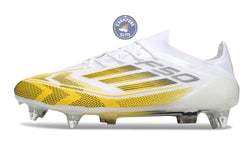 Image of F50 Elite Lacets SG - Blanc/Jaune/Noir